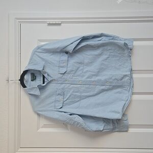 Light Blue Double Pocketed Top